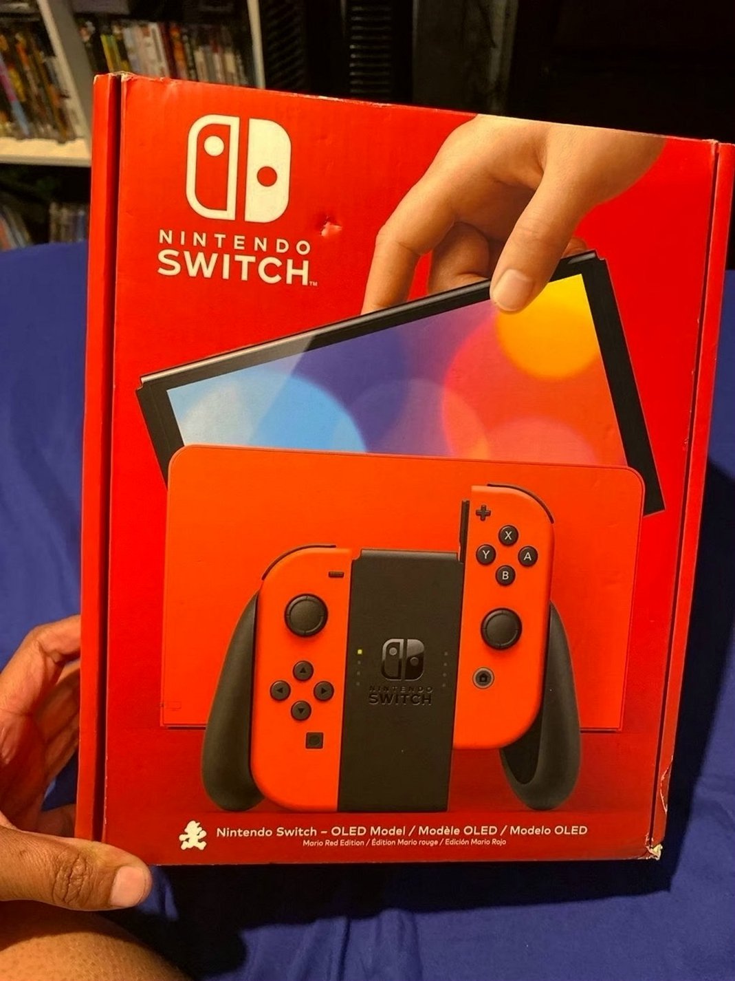Nintendo Switch OLED Mario Edition Used