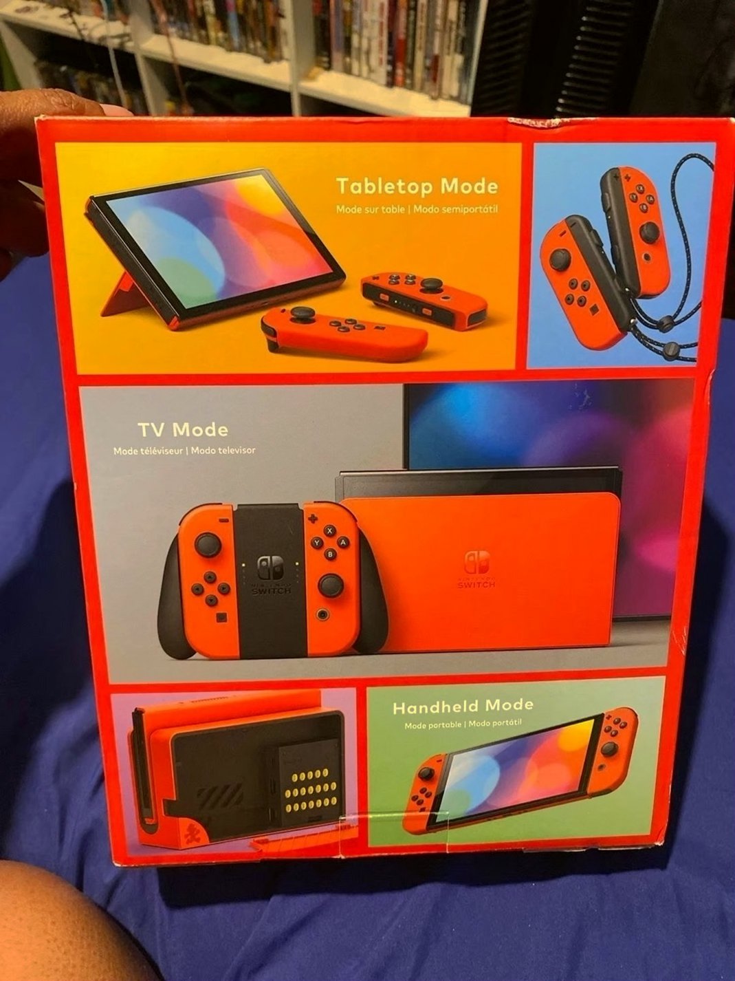 Nintendo Switch OLED Mario Edition Used image 4
