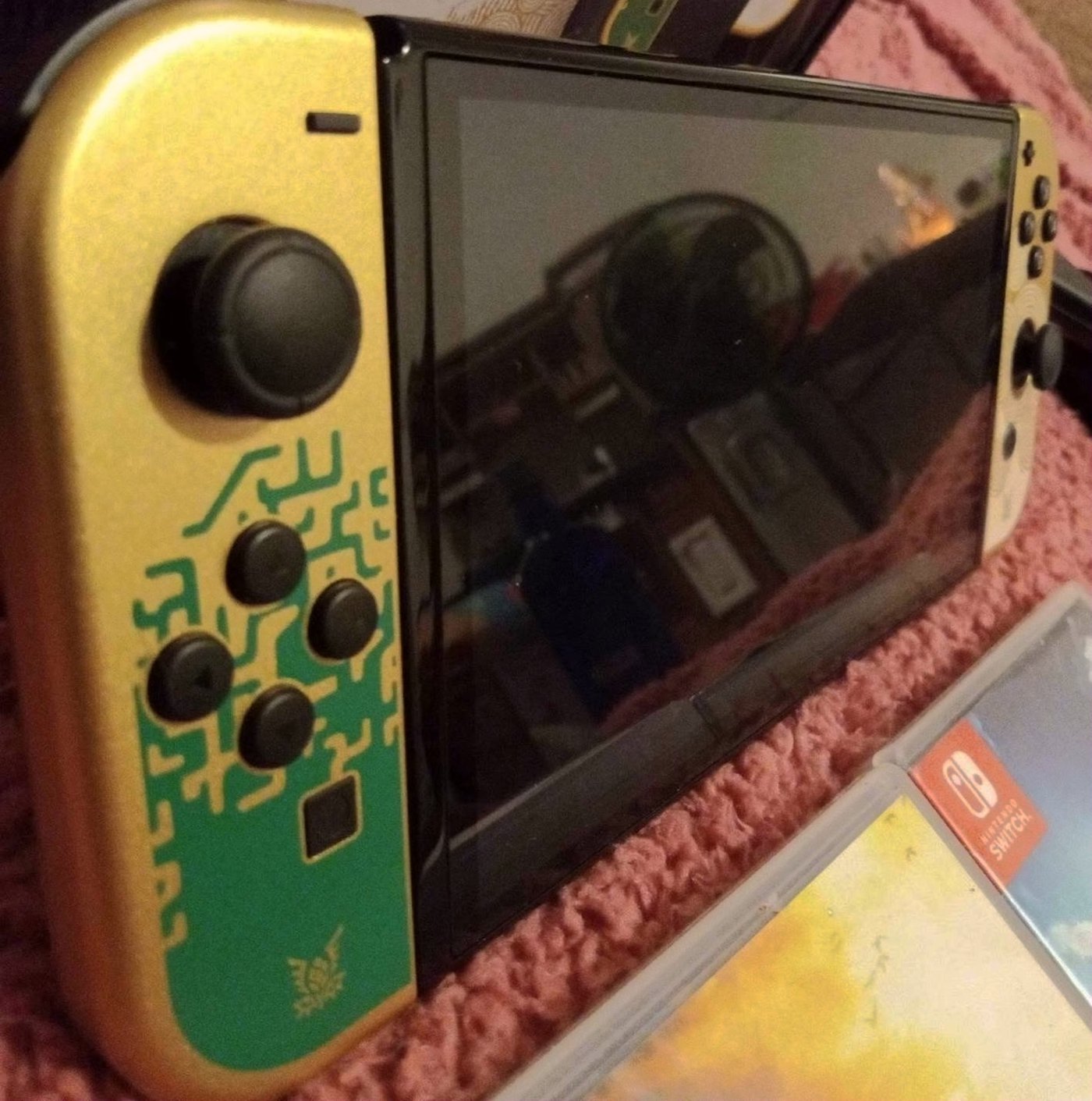 Nintendo Switch OLED Zelda Tears of the Kingdom Edition - Used image 3