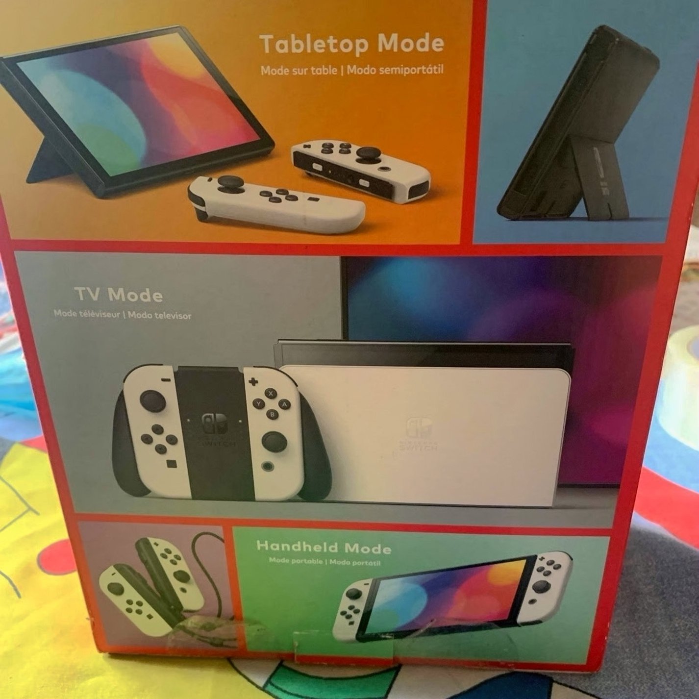 Nintendo Switch OLED 7Y98 Unlocked - Used image 5