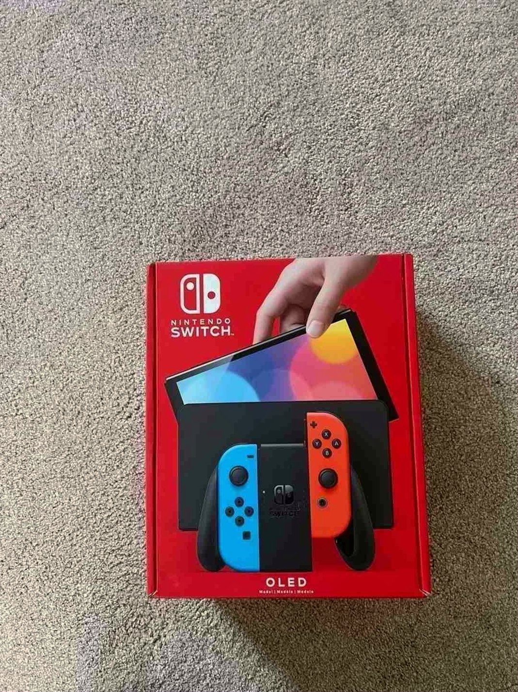 Nintendo Switch OLED 32GB White Unlocked - Used