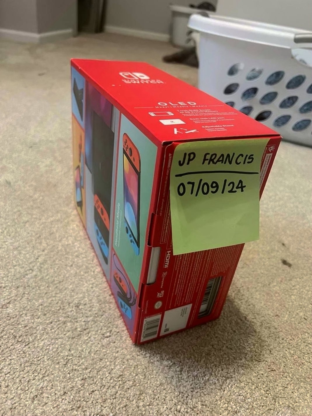 Nintendo Switch OLED 32GB White Unlocked - Used image 5