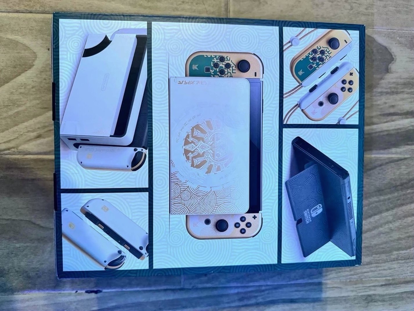 Nintendo Zelda Tears of the Kingdom Switch OLED Unlocked - Used image 2