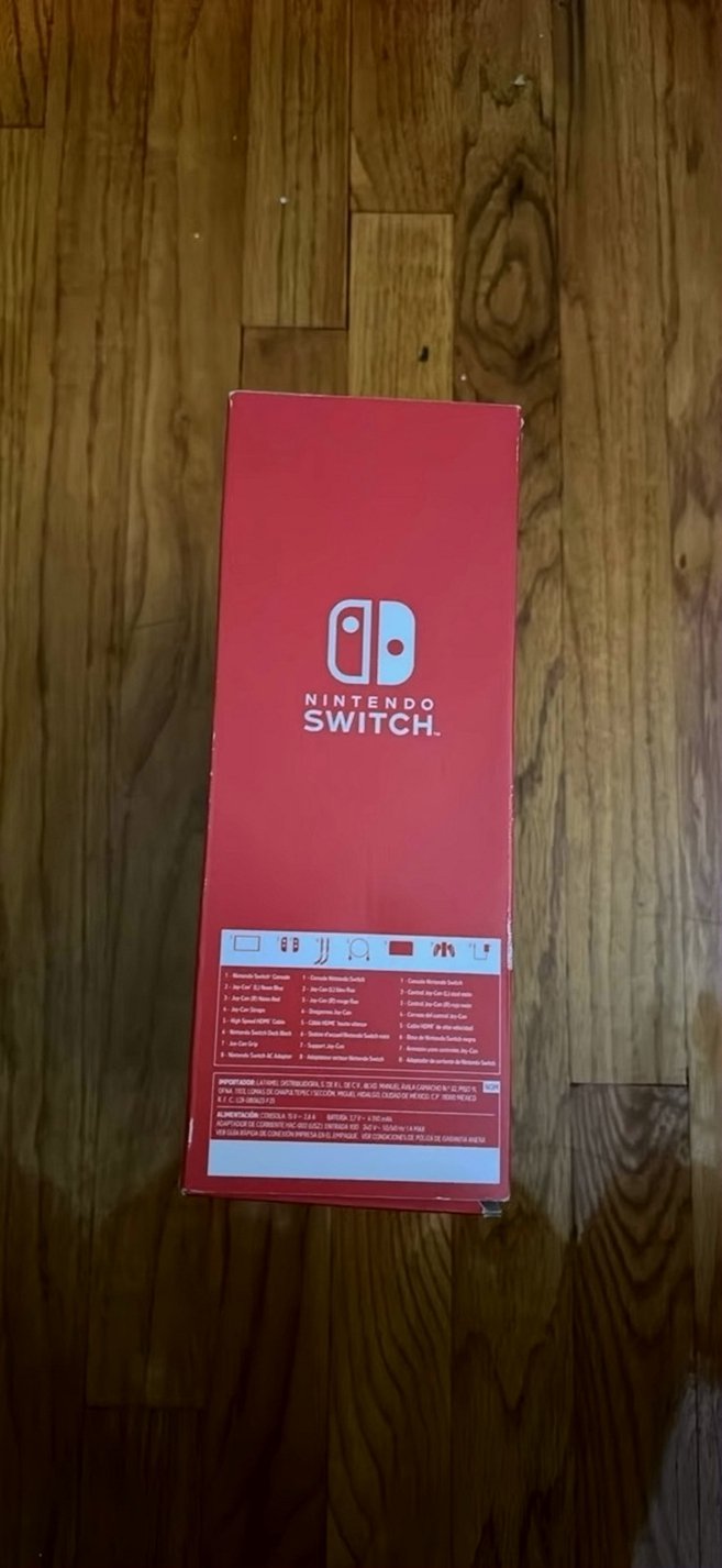 Nintendo Switch OLED 7T68 64GB White Unlocked - Used image 3