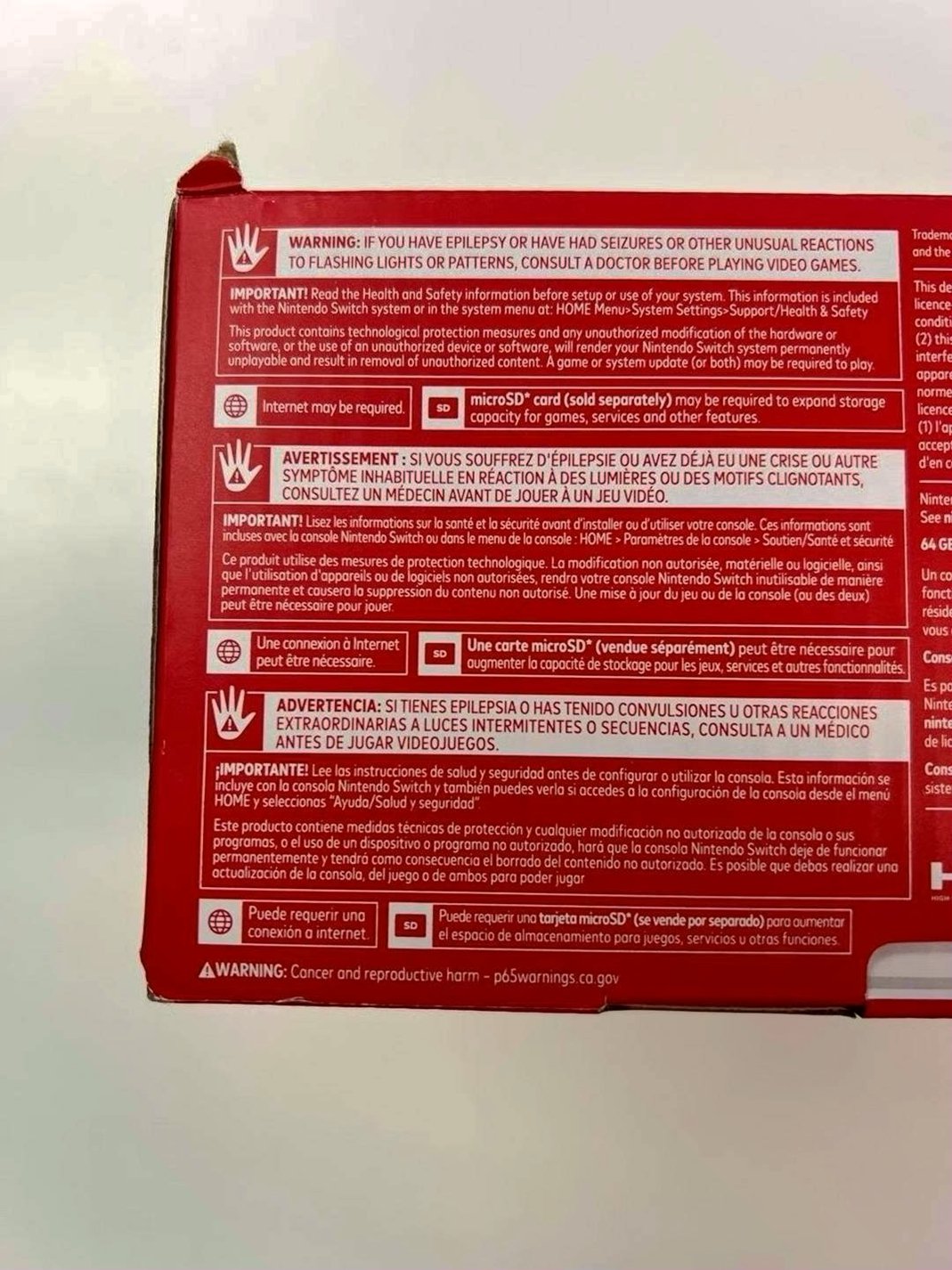 Nintendo Switch OLED 64GB White Unlocked - Used image 4