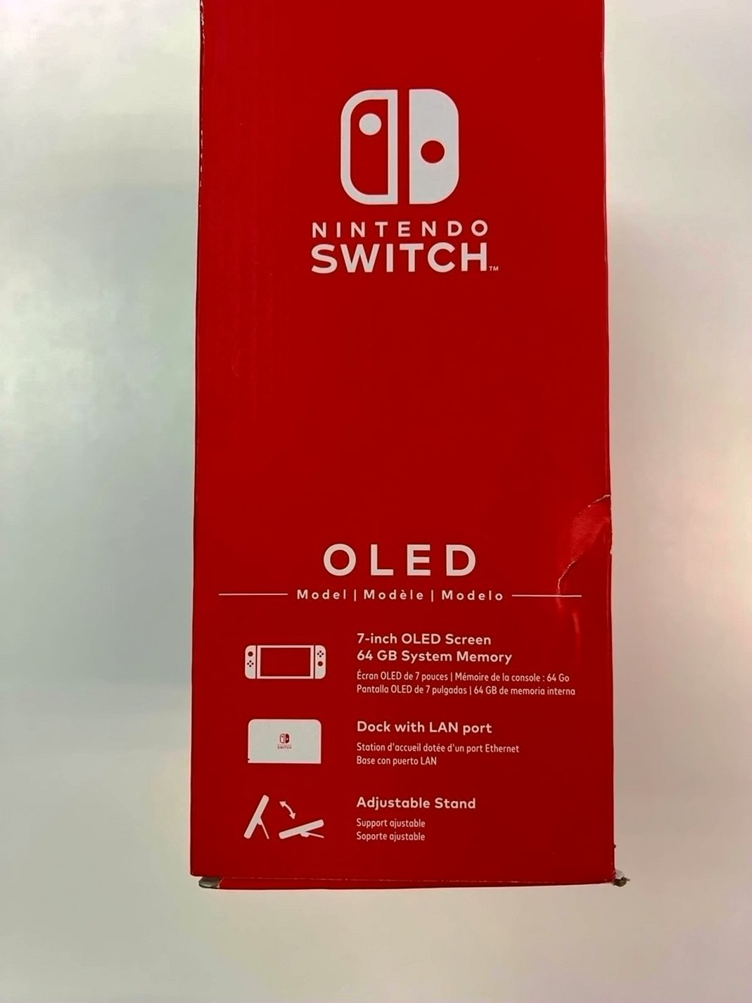 Nintendo Switch OLED 64GB White Unlocked - Used image 5