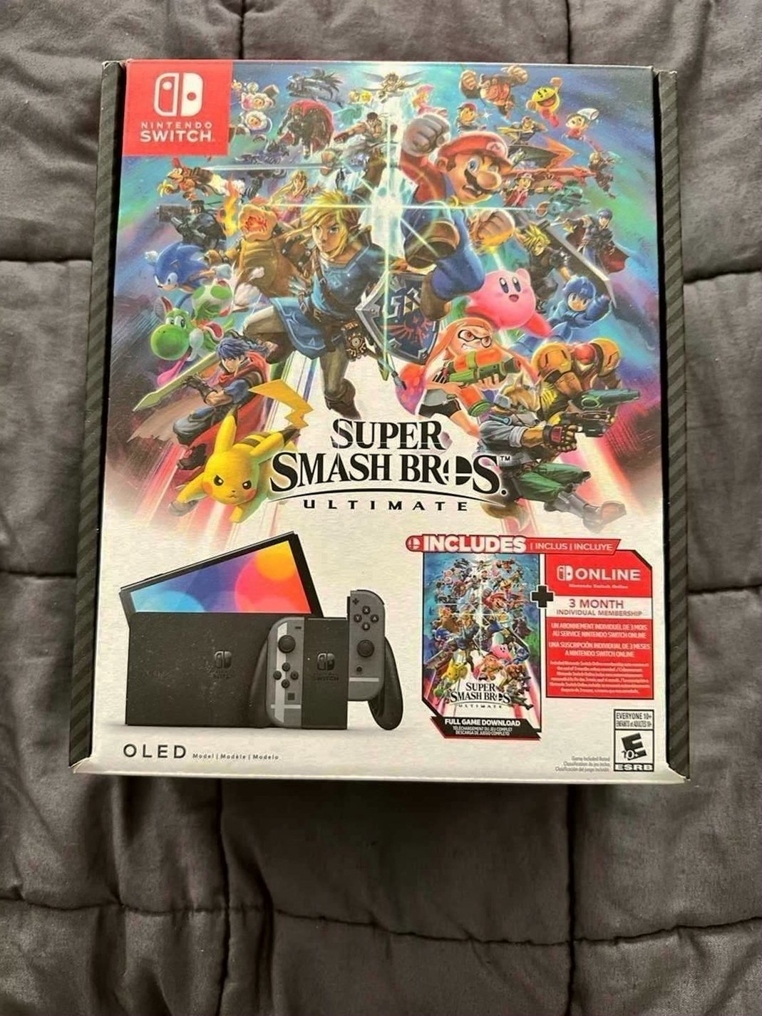 Nintendo Super Smash Bros Ultimate OLED Bundle - Used