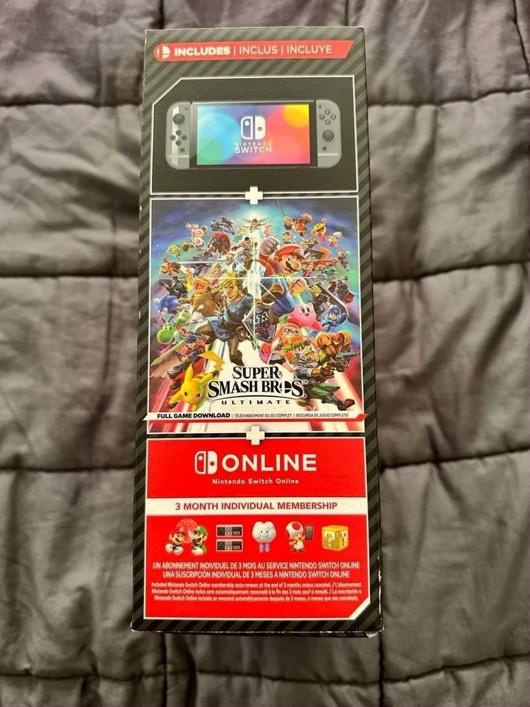 Nintendo Super Smash Bros Ultimate OLED Bundle - Used image 2