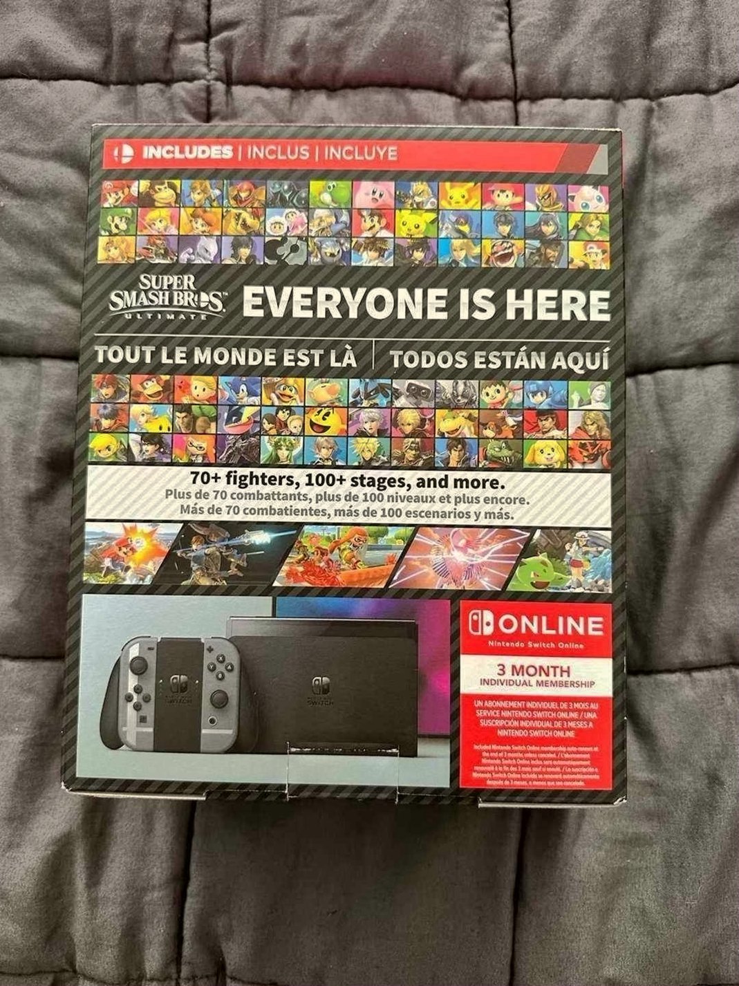 Nintendo Super Smash Bros Ultimate OLED Bundle - Used image 3
