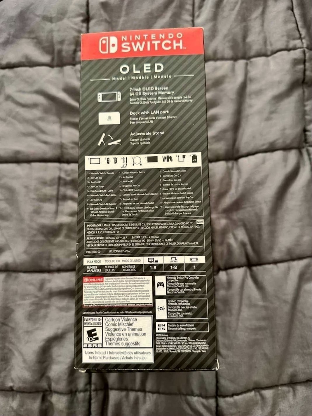 Nintendo Super Smash Bros Ultimate OLED Bundle - Used image 4