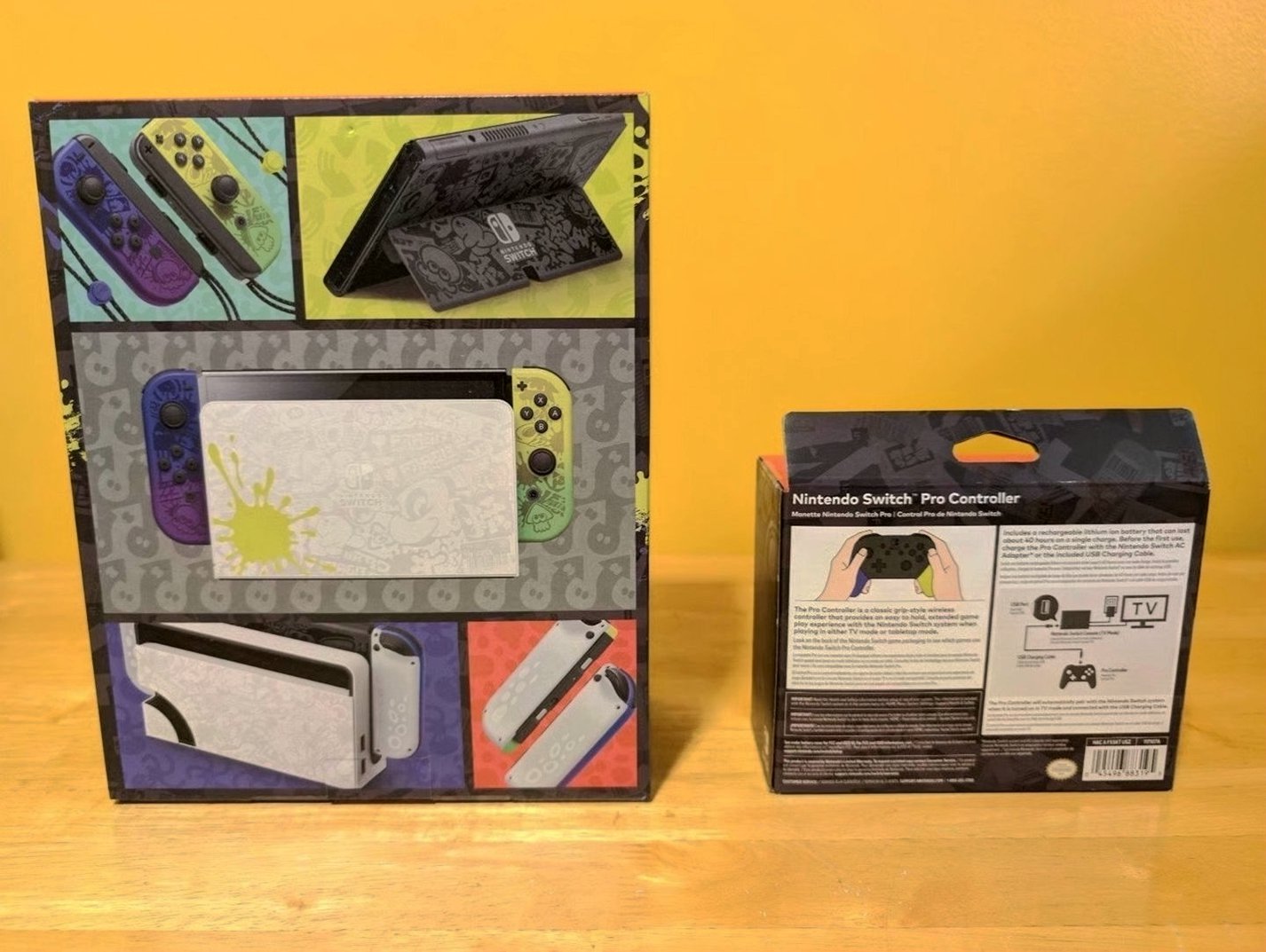 Nintendo Splatoon 5H89 OLED Console Used image 2