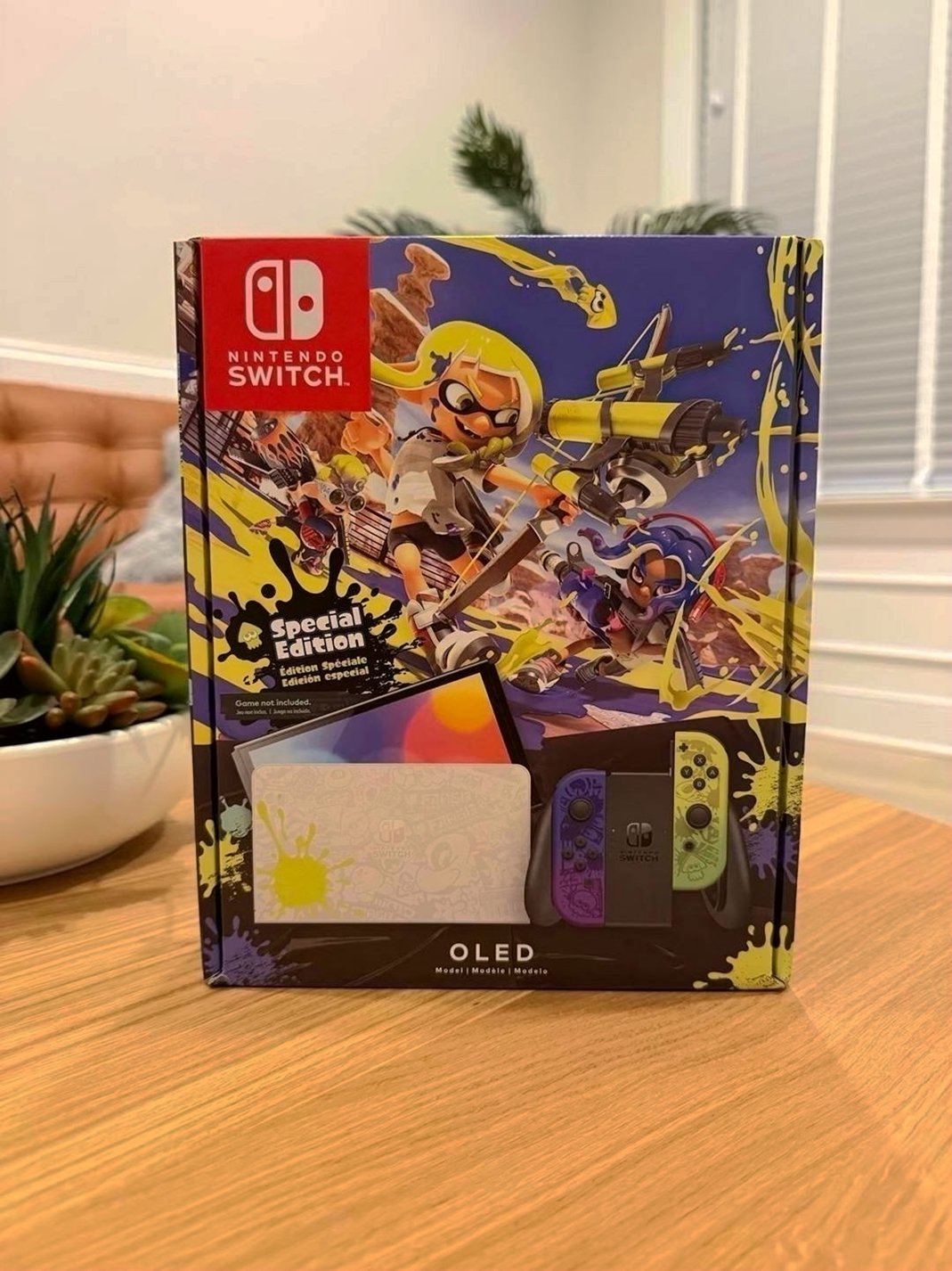 Nintendo Switch OLED Splatoon - Used