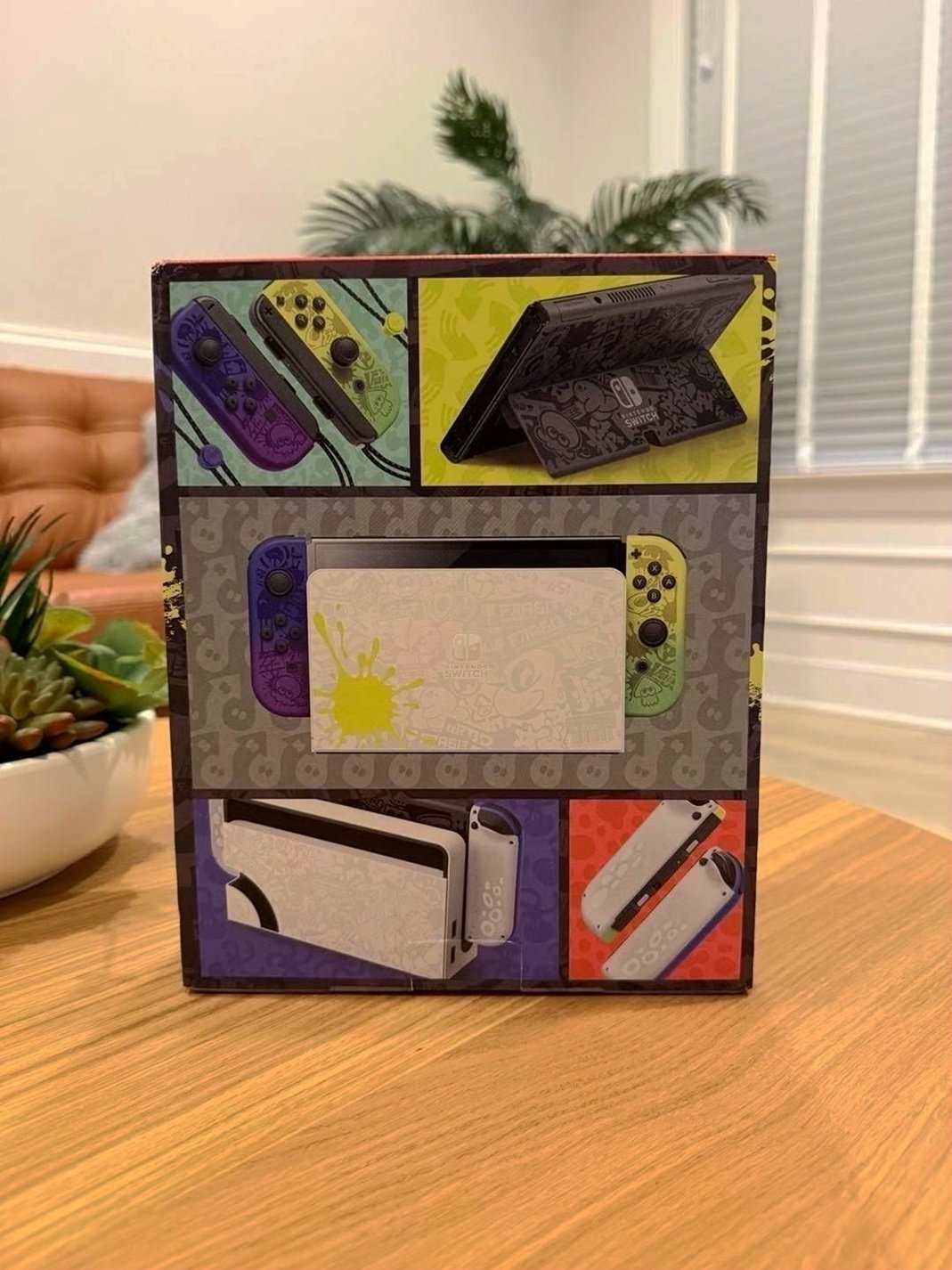 Nintendo Switch OLED Splatoon - Used image 2