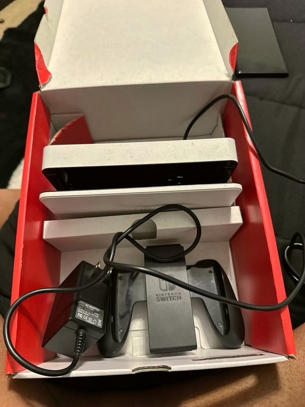 Nintendo Switch OLED 9Y15 128GB Black - Used image 3