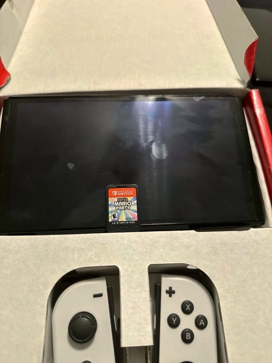 Nintendo Switch OLED 9Y15 128GB Black - Used image 4
