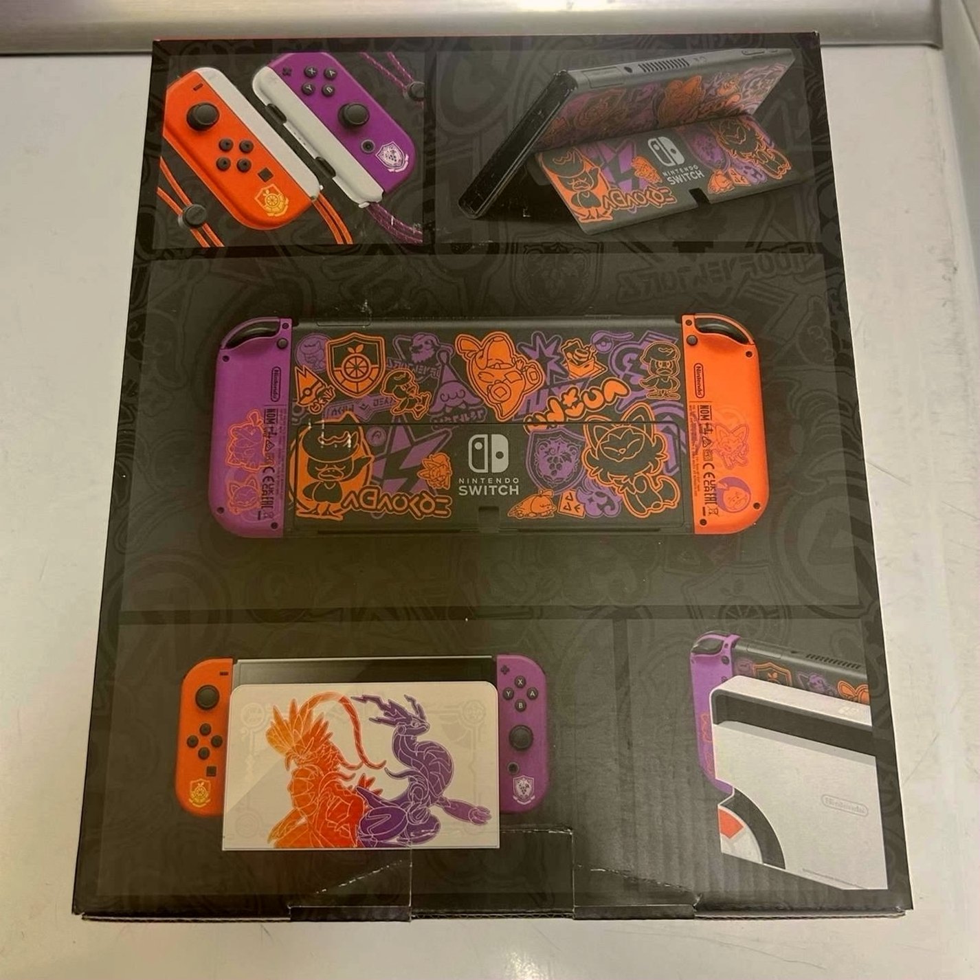 Nintendo Switch OLED Pokemon Scarlet & Violet Edition - Used image 3
