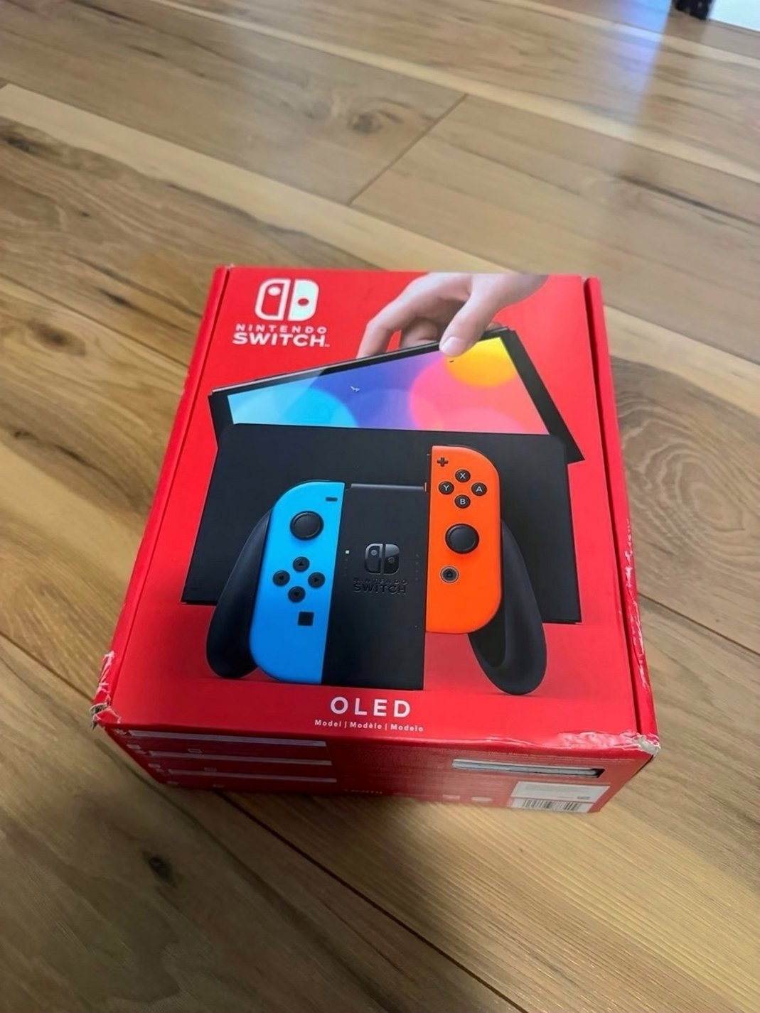 Nintendo Switch OLED Console 64GB Black/Neon Red/Neon - Used