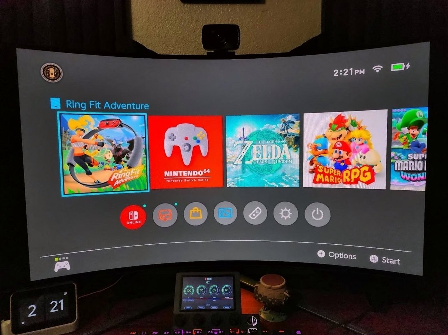 Nintendo Special Edition Tears of the Kingdom OLED Switch 5U66 - Used image 3