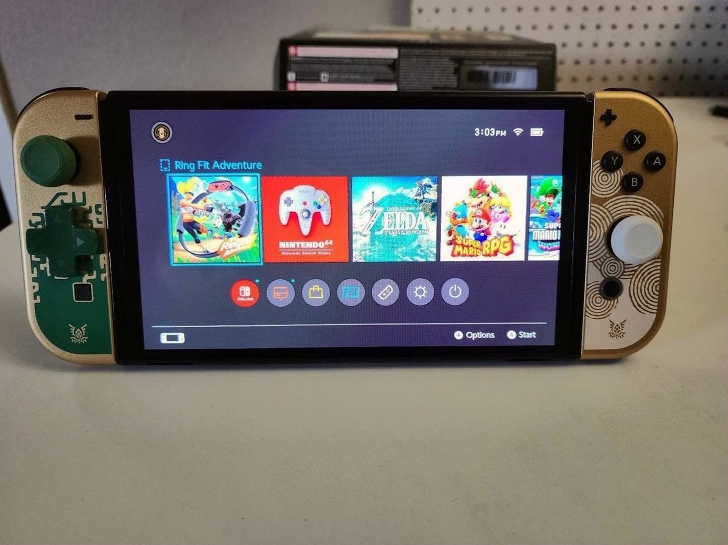 Nintendo Special Edition Tears of the Kingdom OLED Switch 5U66 - Used image 4