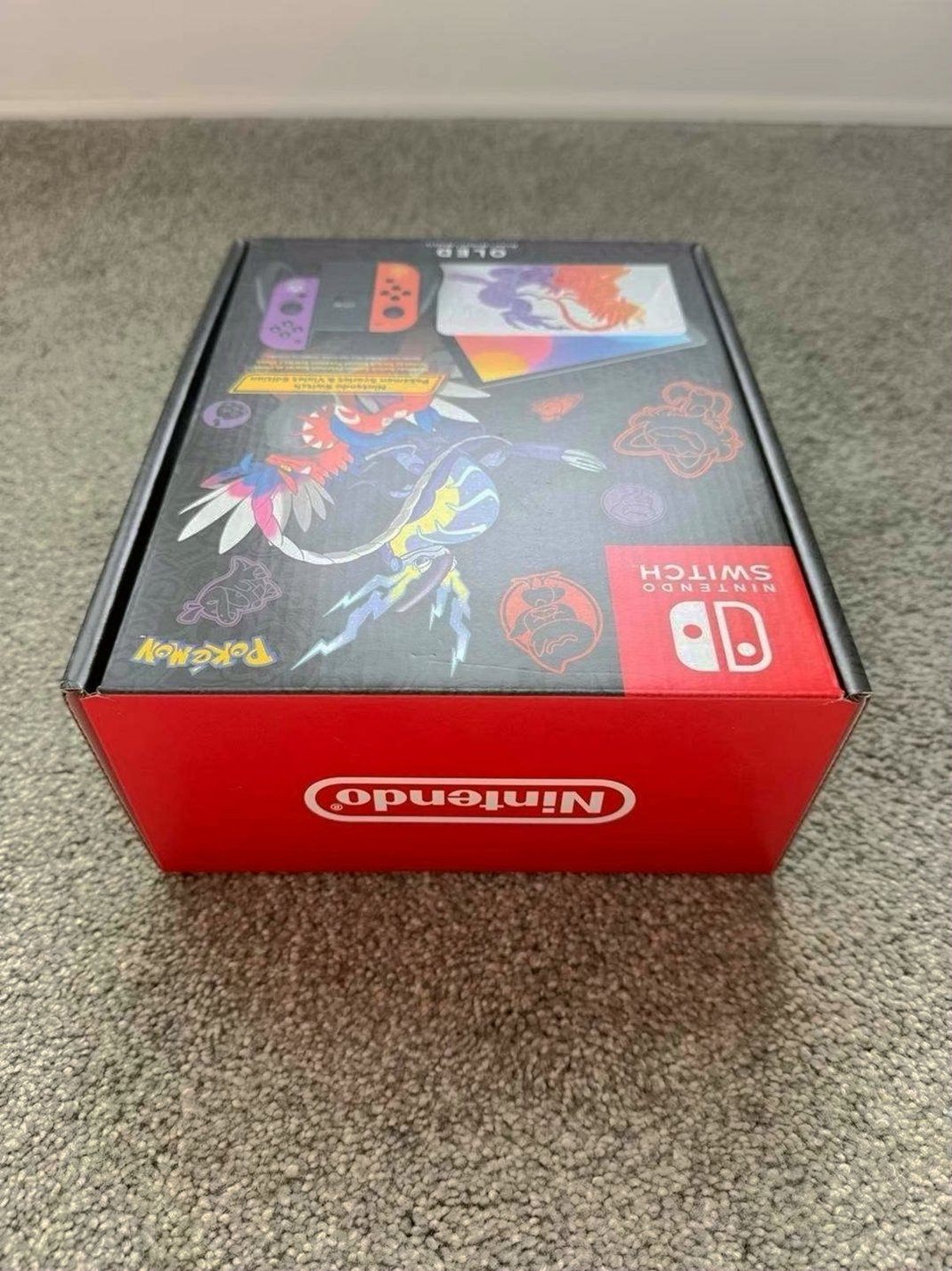Nintendo Switch OLED Scarlet Violet Edition Unlocked - Used image 4