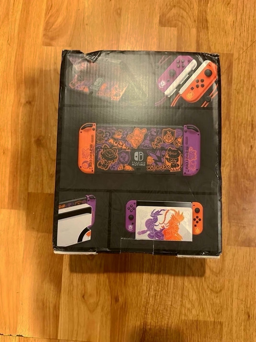 Nintendo Switch OLED Pokémon Scarlet & Violet Edition Used - Japan Version image 2