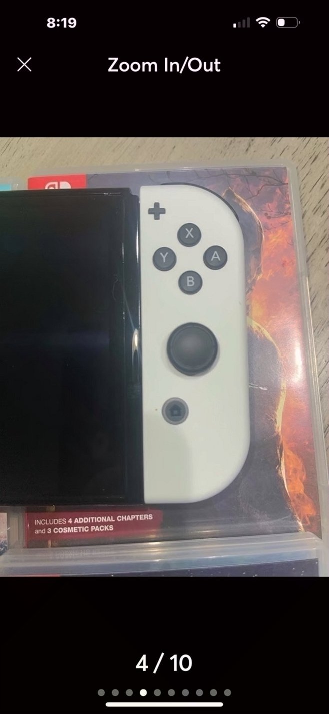 Nintendo Switch OLED Bundle 2G98 - Used image 4