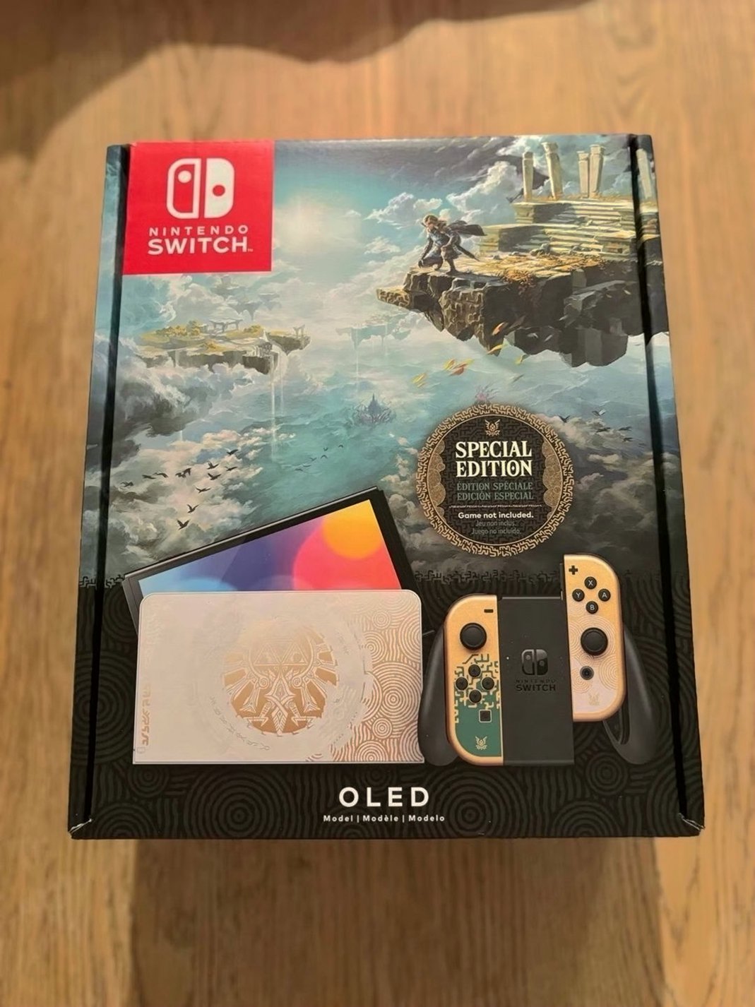 Nintendo Switch OLED Zelda Edition Unlocked - Used