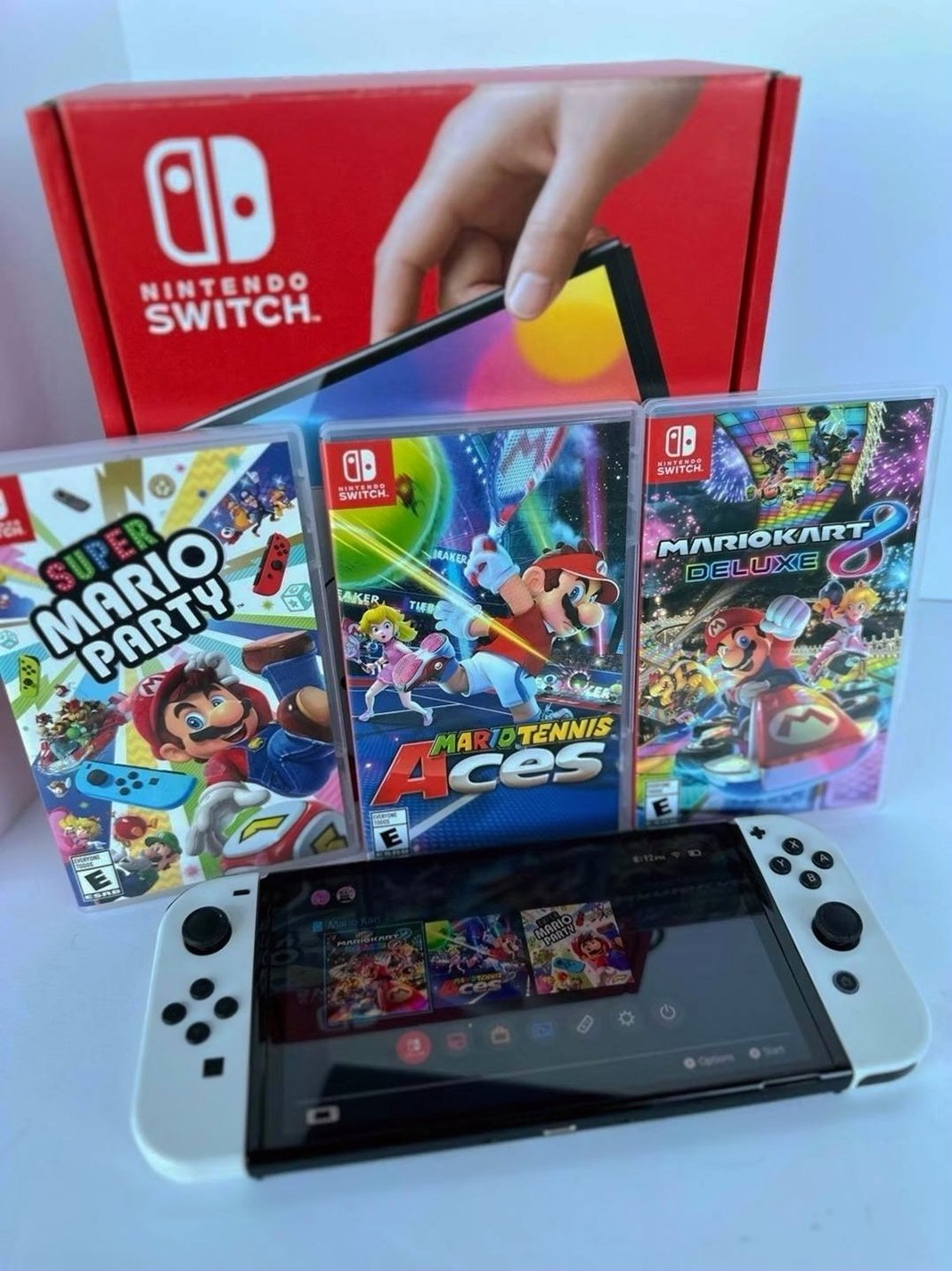 Nintendo Switch OLED Model 64GB White Used