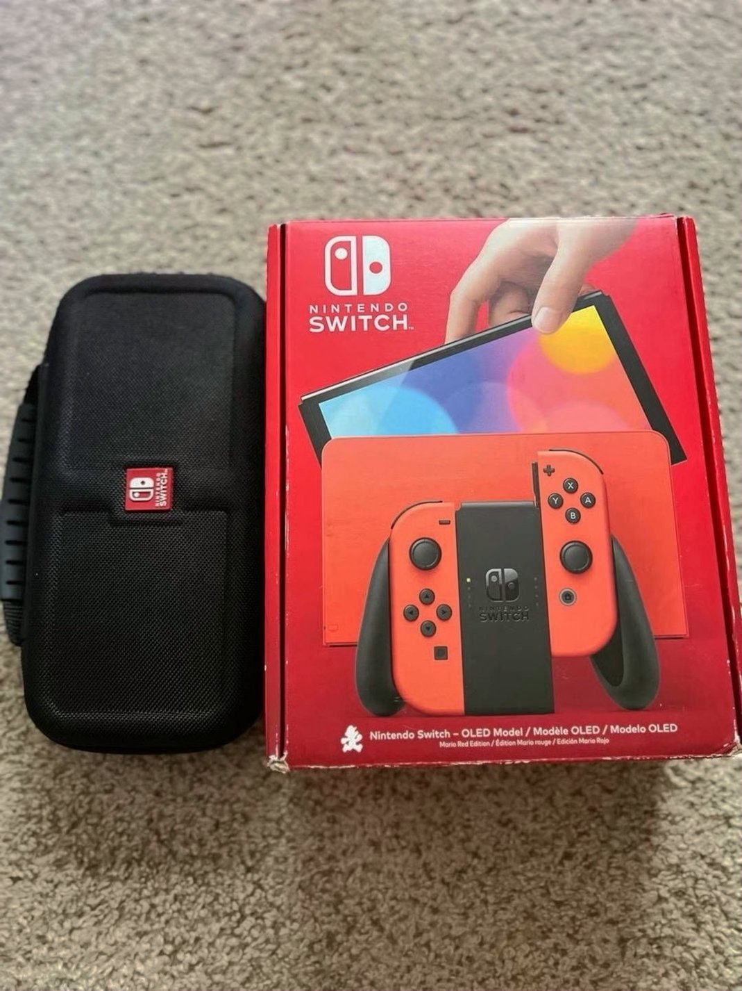 Nintendo Switch OLED Mario Edition - Used