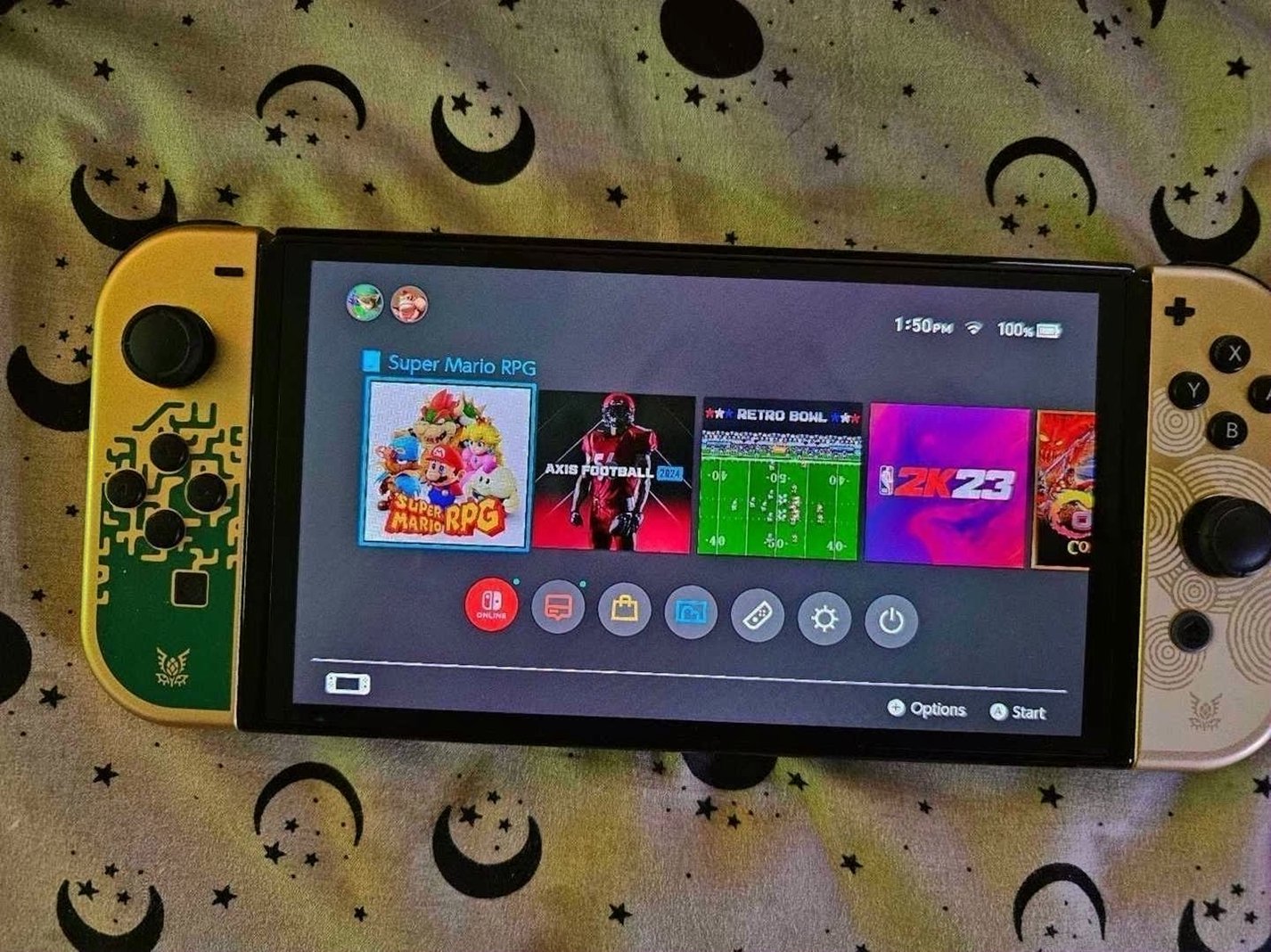 Nintendo Switch OLED Limited Edition Zelda Edition Bundle - Used image 4