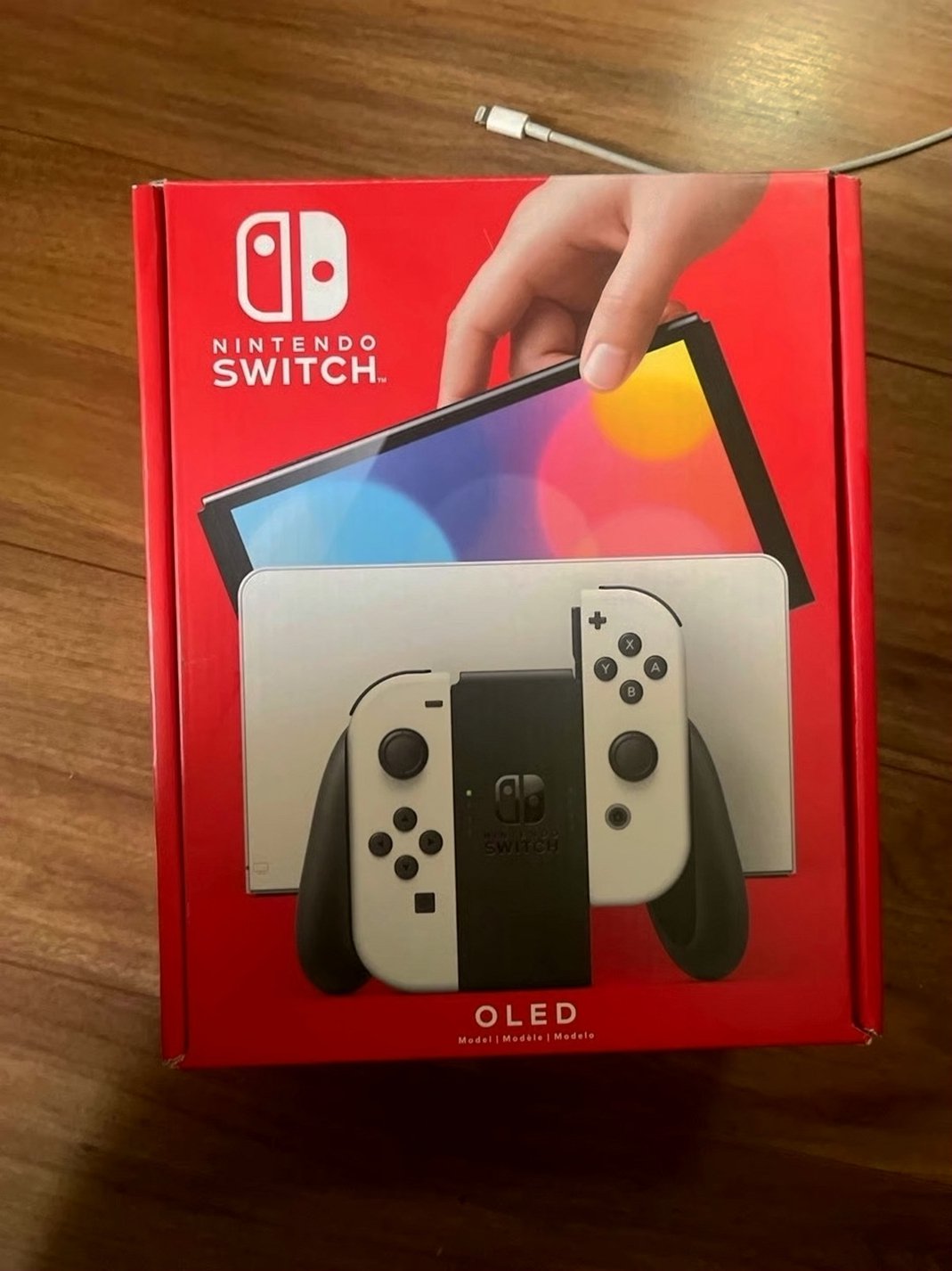 Nintendo Switch OLED Bundle 2A87 128GB Used image 2