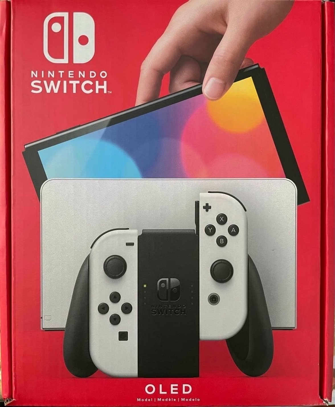 Nintendo Switch OLED 512GB White Unlocked - Used