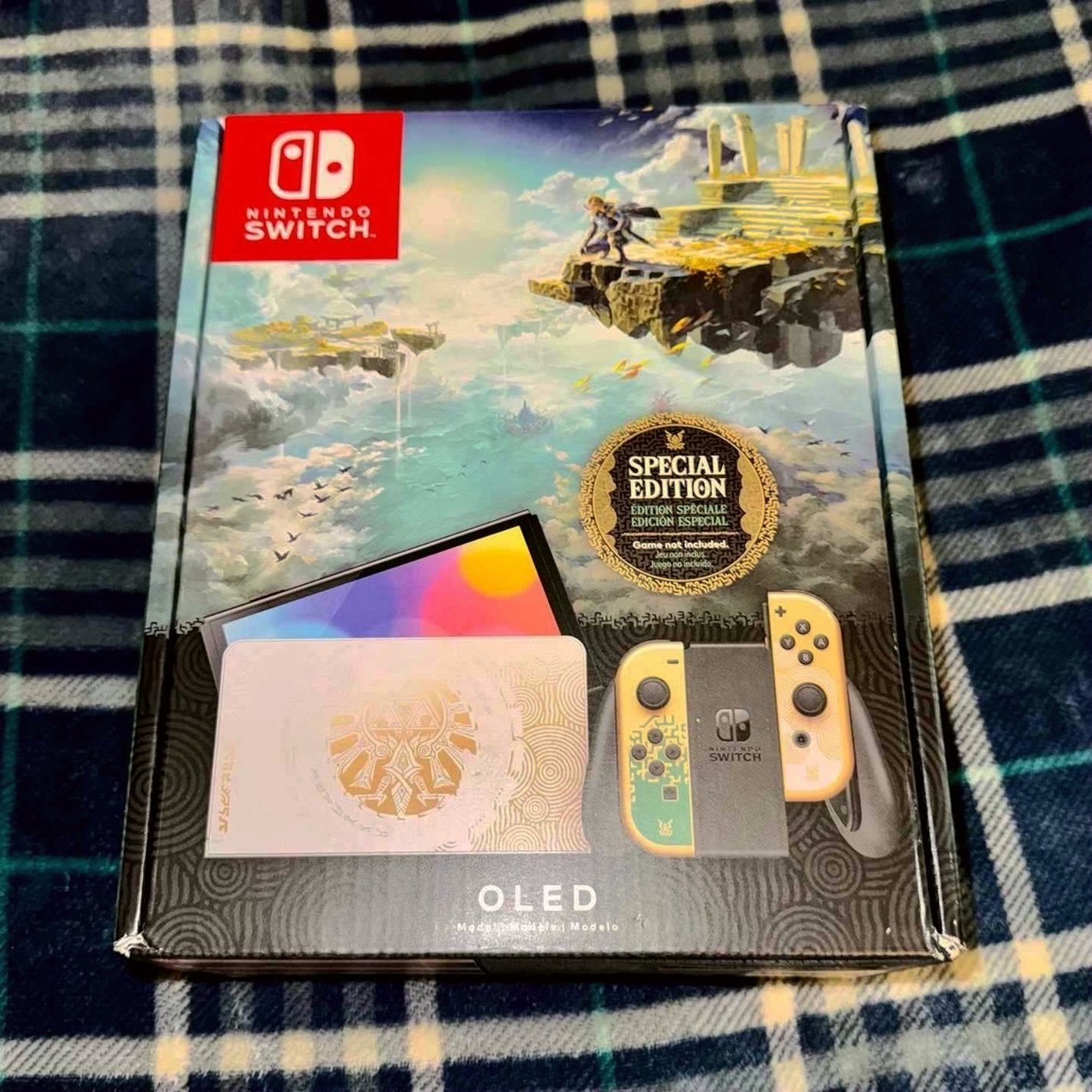 Nintendo Switch OLED The Legend of Zelda Tears of the Kingdom Edition - Used