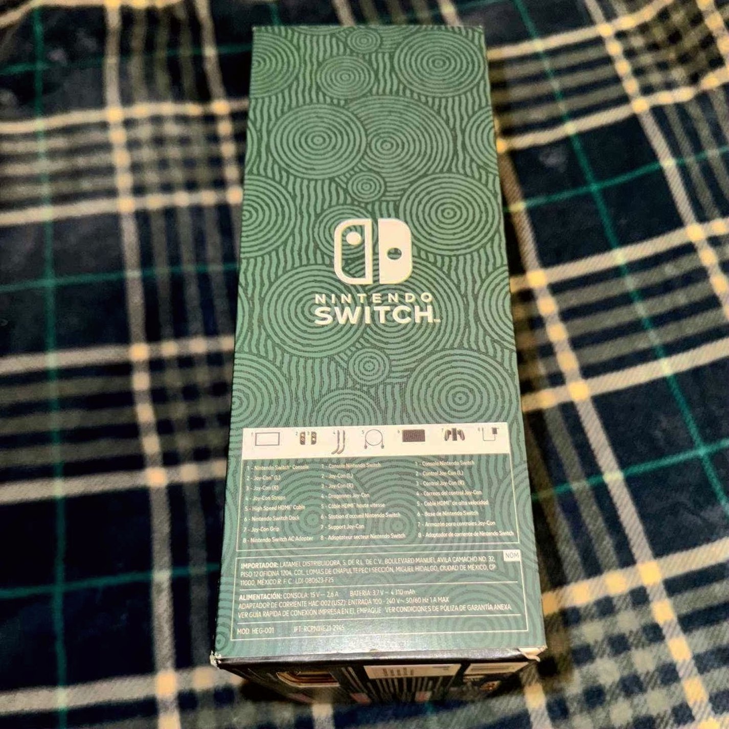 Nintendo Switch OLED The Legend of Zelda Tears of the Kingdom Edition - Used image 4