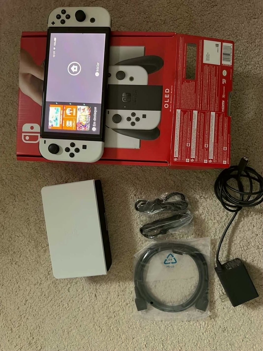 Nintendo Switch OLED 8D58 Used - Unlocked image 2