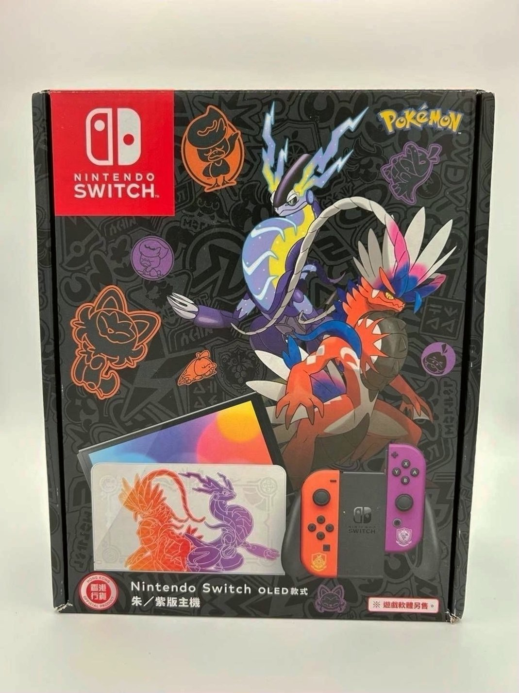 Nintendo Switch OLED Model Pokemon Scarlet & Violet Edition 2S22 - Used image 2