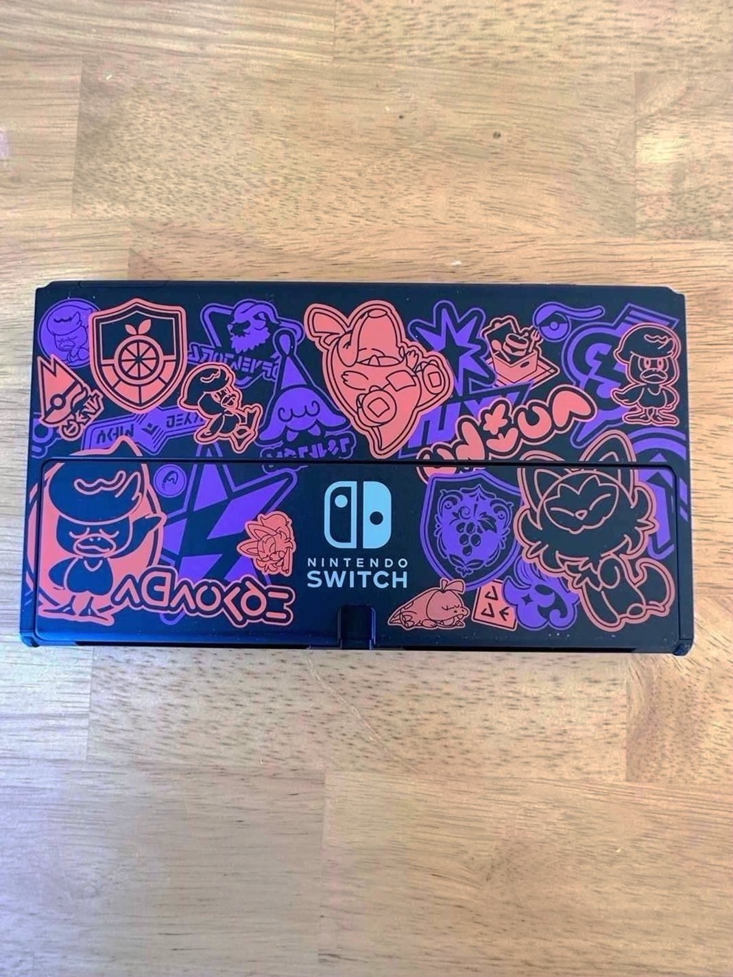 Nintendo Switch Pokémon Scarlet and Violet OLED EDITION Used image 2