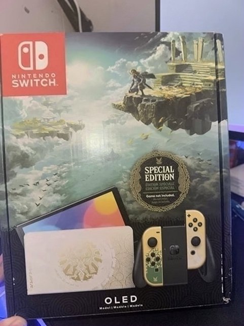 Nintendo Switch OLED Model The Legend of Zelda Tears of the Kingdom Edition - Used