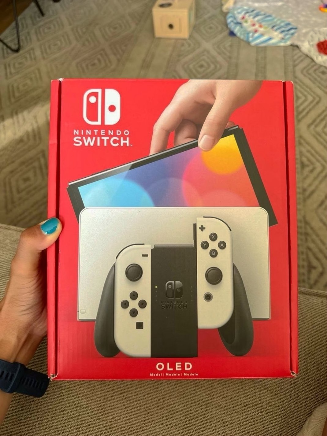 Nintendo Switch OLED 64GB White Unlocked - Used