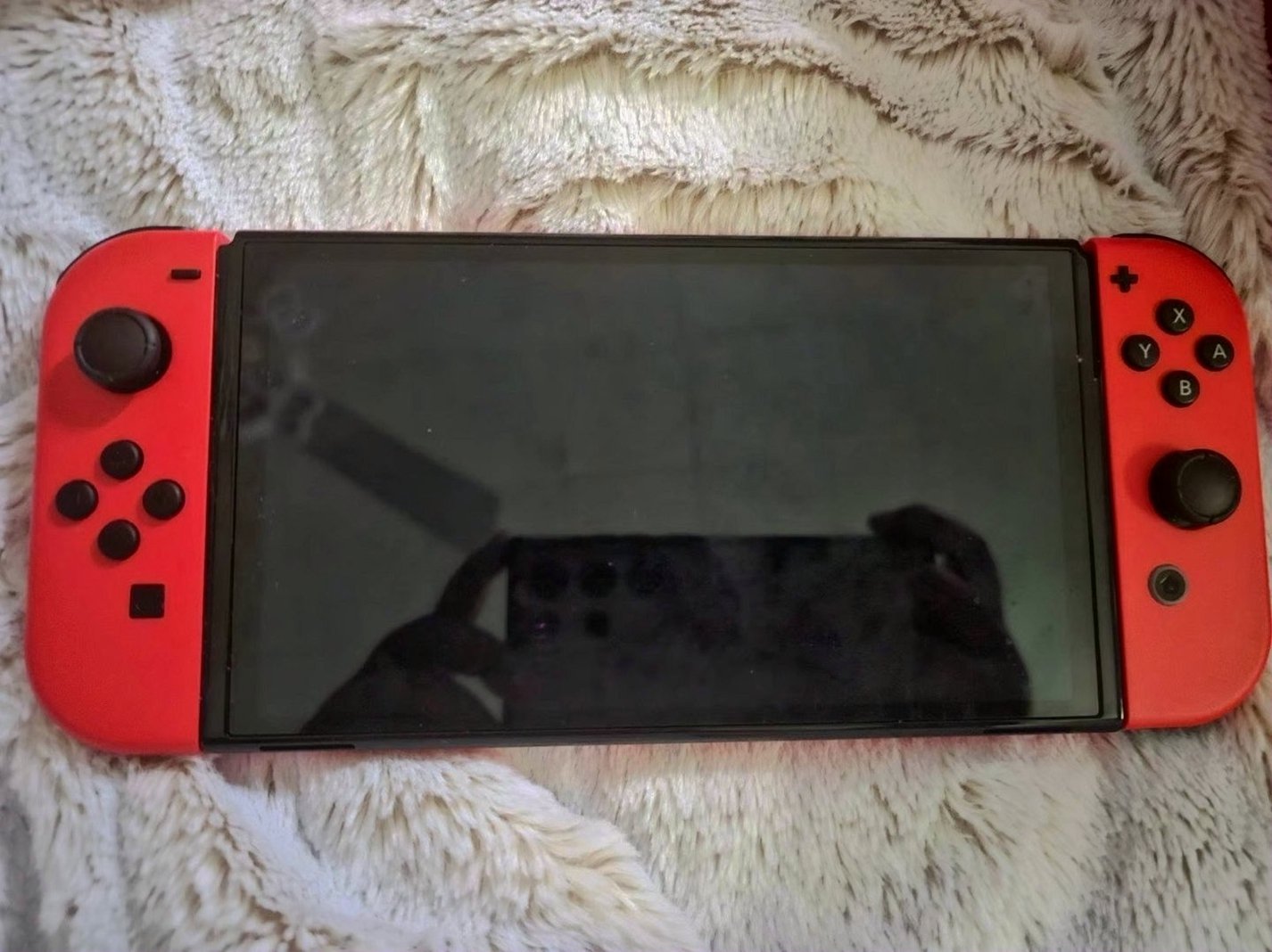 Nintendo Switch OLED Model Mario Red Edition Unlocked - Used image 2