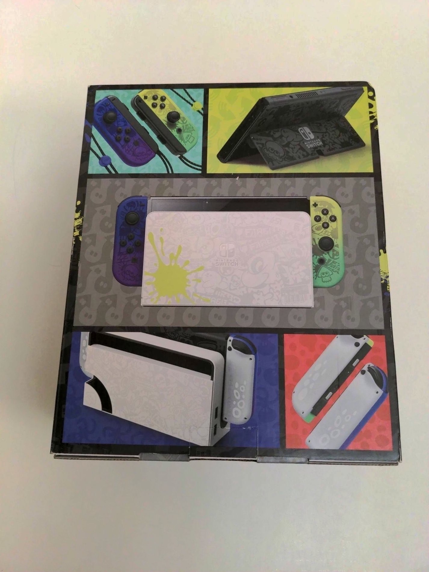 Nintendo Switch OLED Splatoon Version 1G87 Unlocked - Used image 2