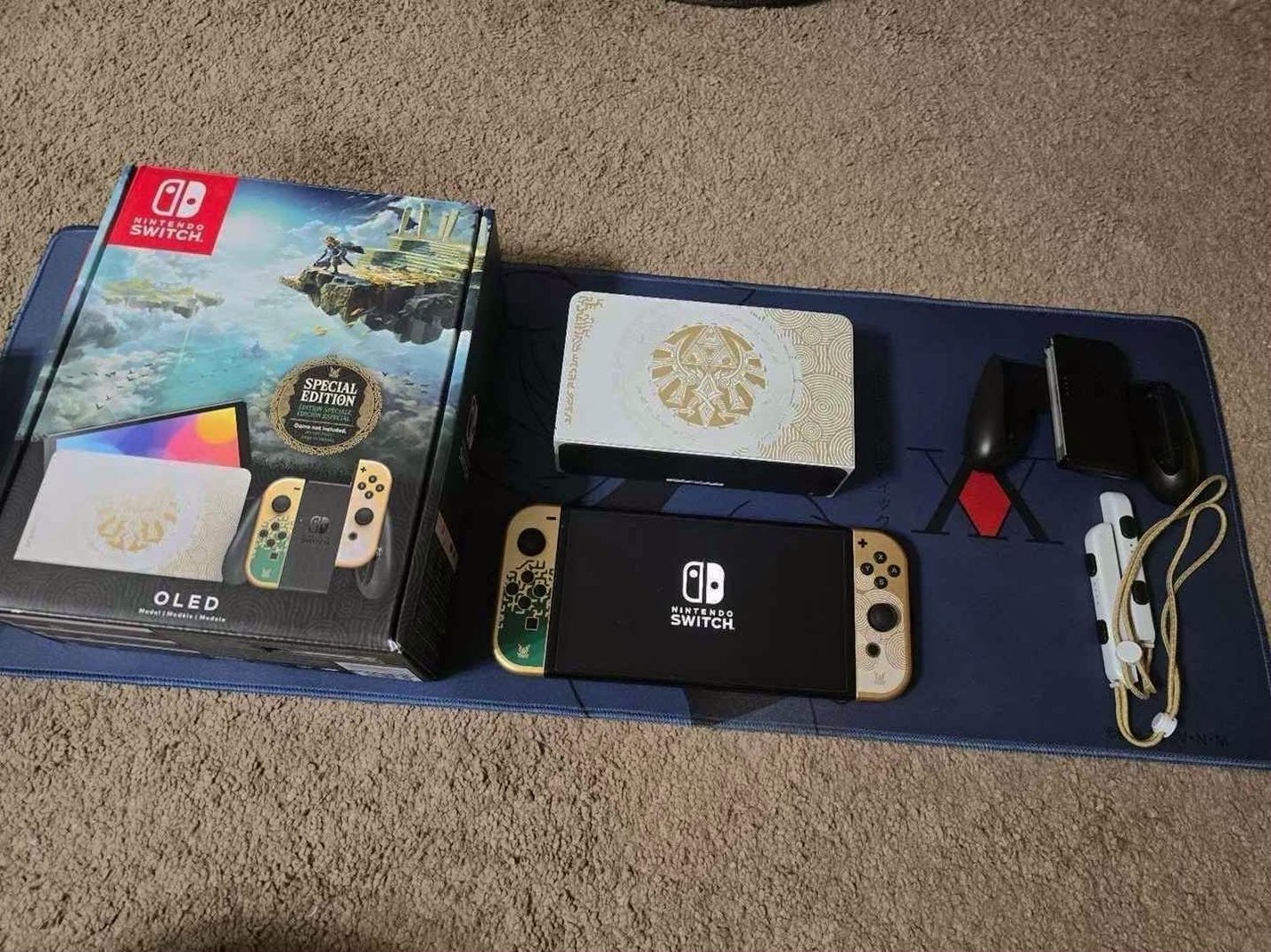 Nintendo Zelda Tears of the Kingdom OLED 8U31 Unlocked - Used