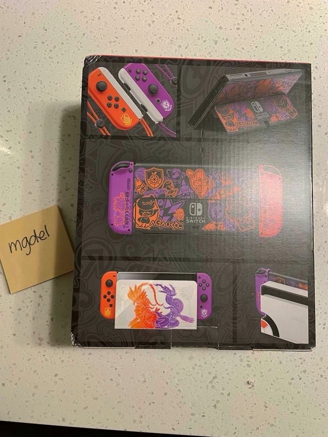 Nintendo Switch OLED Pokemon Scarlet and Violet Edition 5C78 - Used image 2