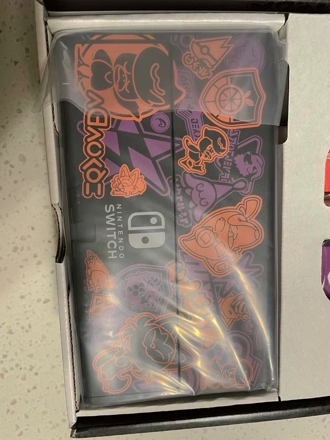 Nintendo Switch OLED Pokemon Scarlet and Violet Edition 5C78 - Used image 4
