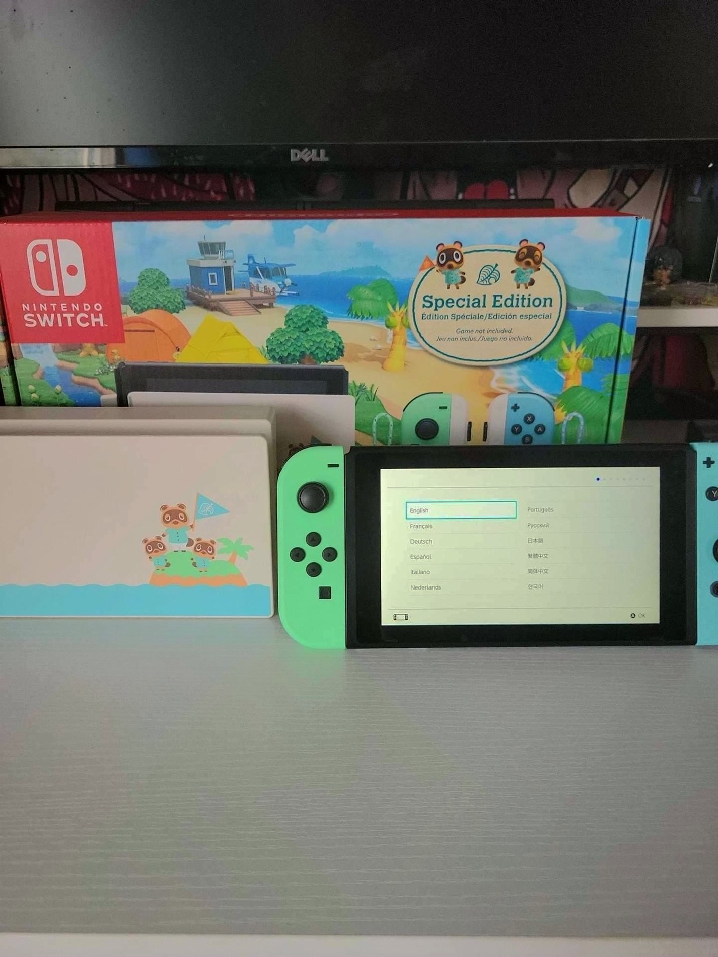 Nintendo Animal Crossing New Horizons Special Edition Switch 8Z73 - Used