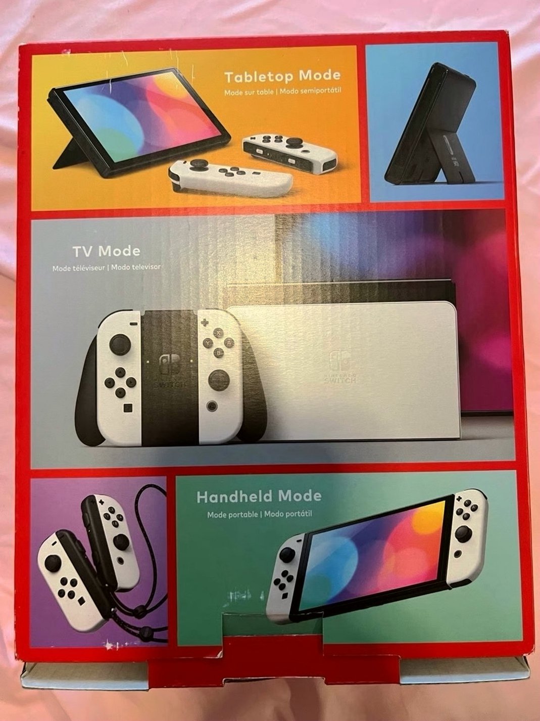 Nintendo Switch OLED Mario Kart 8 Bundle - Used image 4