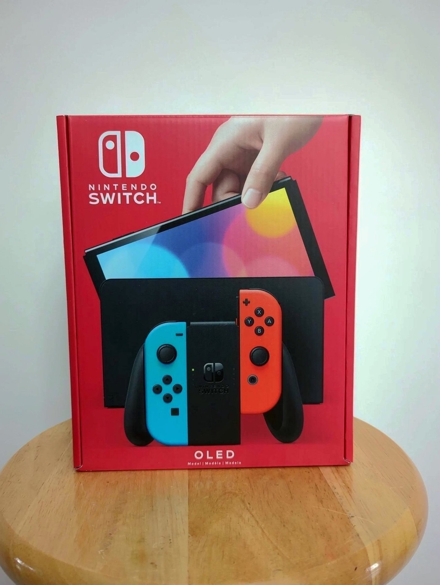 Nintendo Switch OLED (Blue + Red) 64GB - Used