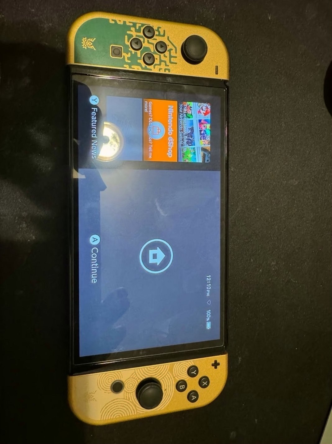 Nintendo Switch OLED Zelda Limited Edition - Used image 3