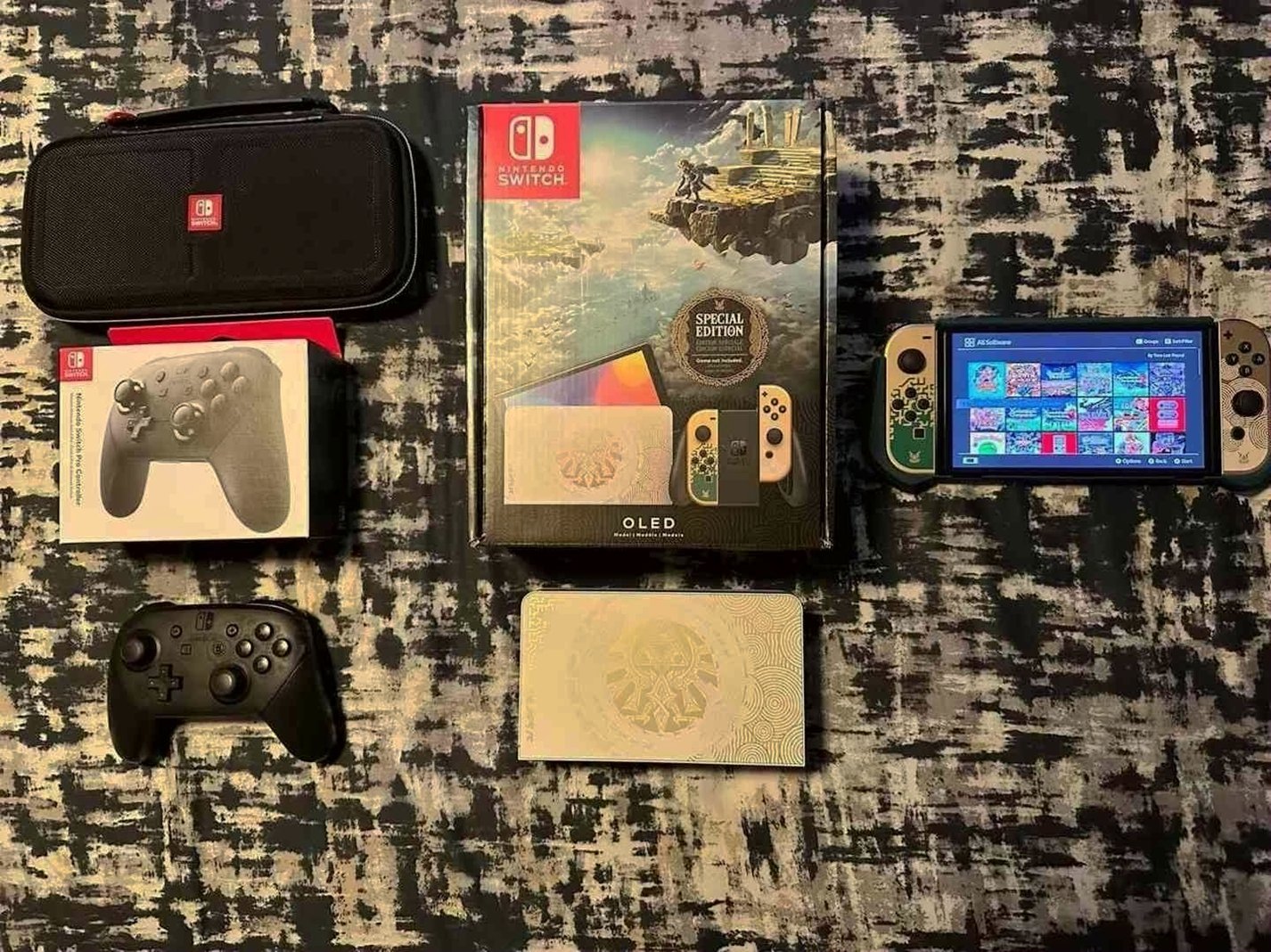 Nintendo Switch OLED Zelda Tears of The Kingdom Edition - Used