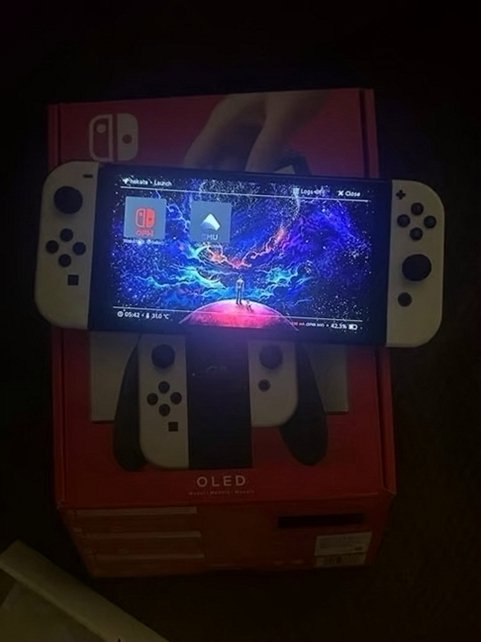 Nintendo Switch OLED RP2040 PICOFLY 512GB Sandisk Unlocked - Used